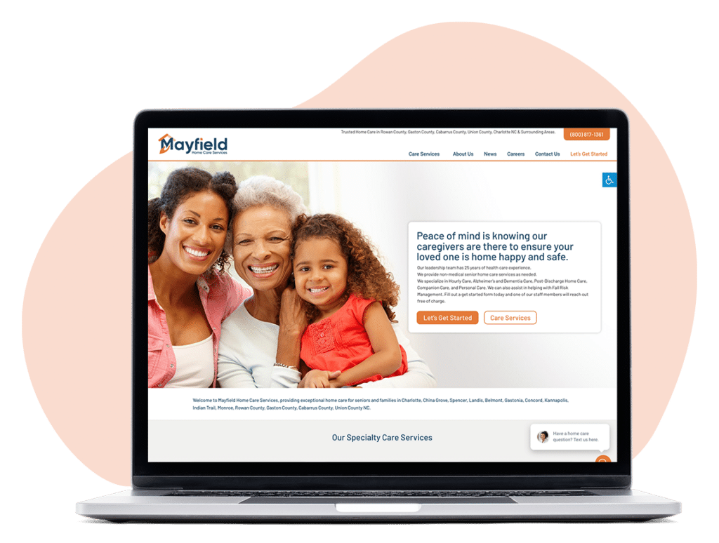 Check Out Approved Senior Network's Home Care Website Design Examples. We Have Built Hundreds of Home Care Websites. Here Are a Selection of a Few For You to View.