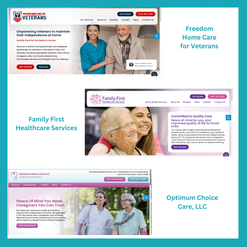 Welcome New Home Care Website Clients to the ASN Family!